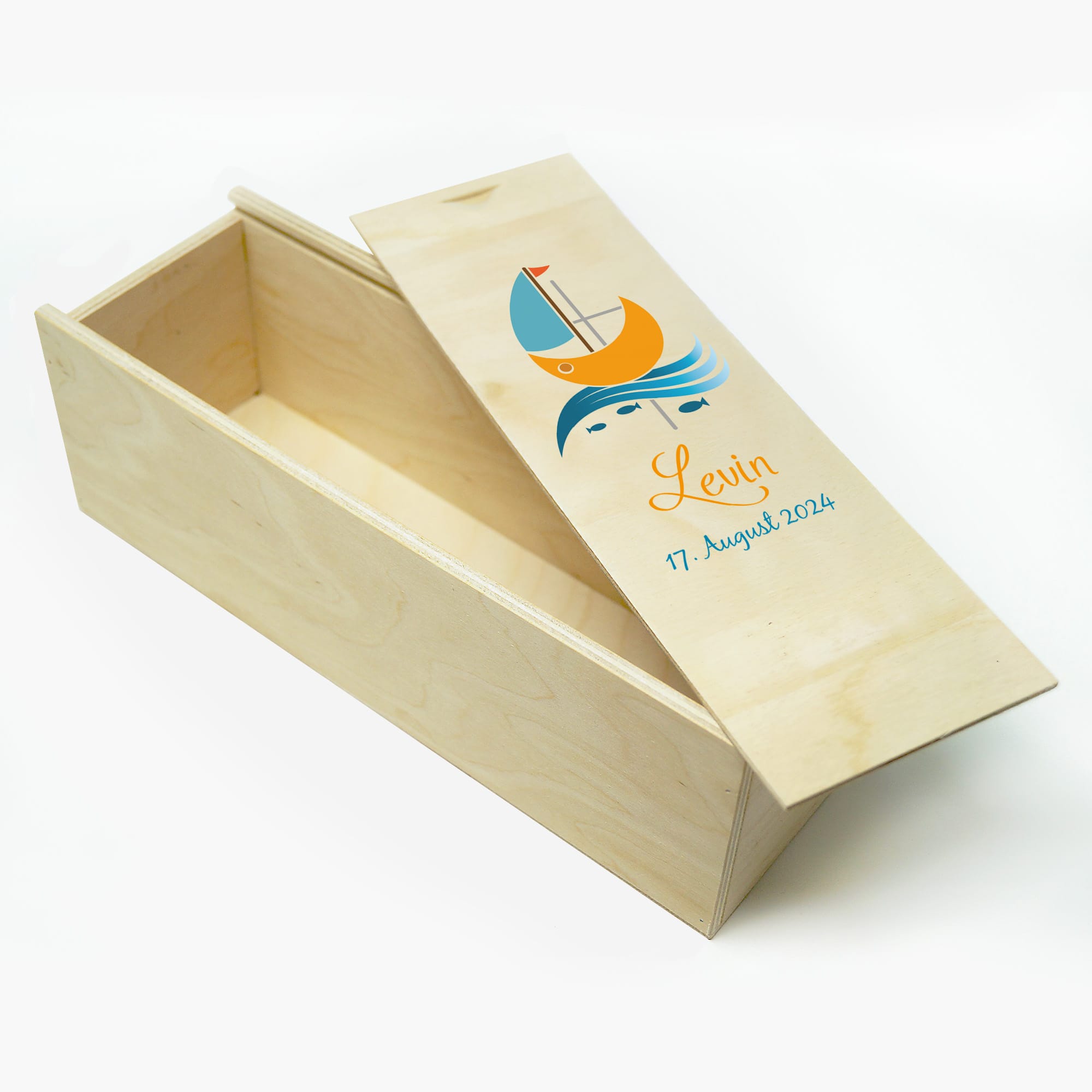 Auf dem Bild ist das Produkt: weiße Taufkerze Kerze zur Taufe oder Geburt Schiff Jesuskreuz Taufspruch mit Wunschname & Datum zum Preis von €5.9 abgebildet.