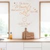 Auf dem Bild ist das Produkt: Wandtattoo In diesen Momenten stand unsere Zeit kurz still Wandaufkleber Familie personalisiert zum Preis von €29.9 abgebildet.