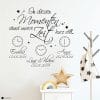 Auf dem Bild ist das Produkt: Wandtattoo In diesen Momenten stand unsere Zeit kurz still Wandaufkleber Familie personalisiert zum Preis von €29.9 abgebildet.