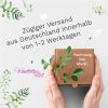 Auf dem Bild ist das Produkt: Taufkerze oder Kerze zur Geburt Junge Mädchen junger Baum Bäumchen pastell mit Namen Datum und Spruch zum Preis von €5.9 abgebildet.