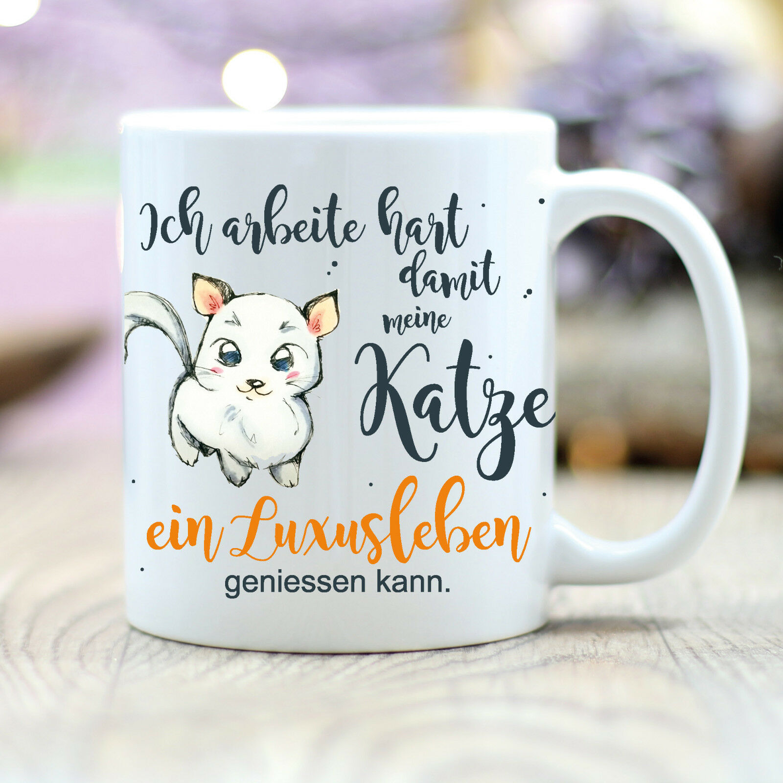 Katze Kätzchen Lustige Sprüche Haustier Geschenk' Sticker