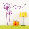 Auf dem Bild ist das Produkt: Wandtattoo Pusteblume Pollen Schmetterlinge Dekoration Aufkleber Dandelion zum Preis von €14.9 abgebildet.