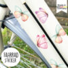 Auf dem Bild ist das Produkt: Fahrradaufkleber 32 Stk. Pastell Schmetterlinge Fahrrad Sticker Fahrraddesign Kinderfahrrad zum Preis von €12.90 abgebildet.