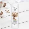 Auf dem Bild ist das Produkt: Taufkerze Kerze zur Taufe Baum Lebensbaum Taufspruch individualisierbar Hase und Reh zum Preis von €5.90 abgebildet.