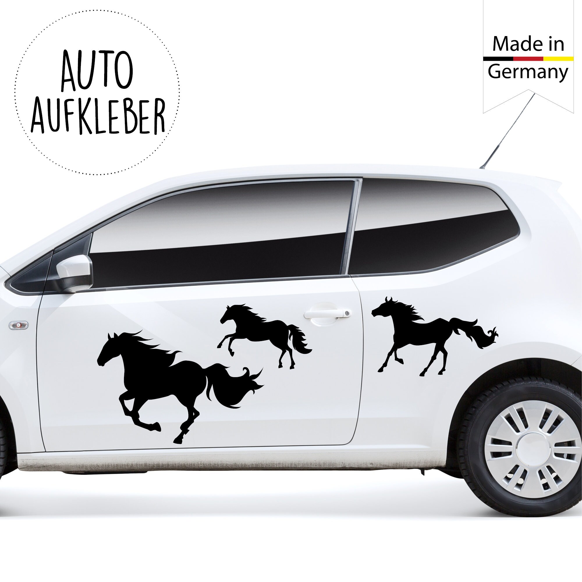 1 Stück Pferd Autoaufkleber Personalisiert Aufkleber Auto