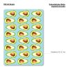 Auf dem Bild ist das Produkt: Fahrradaufkleber 24 farbige Avocado Fahrrad Sticker Fahrraddesign Kinderfahrrad, Geschenk Geburtstag zum Preis von €12.90 abgebildet.