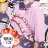 Auf dem Bild ist das Produkt: Fahrradaufkleber 36 Erdbeeren Obst Farbig Fahrrad Sticker Fahrraddesign Kinderfahrrad, Geschenk Geburtstag zum Preis von €12.90 abgebildet.