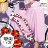 Auf dem Bild ist das Produkt: Fahrradaufkleber 40 Marienkäfer farbig Fahrrad Sticker Fahrraddesign Kinderfahrrad, Geschenk Geburtstag, Einschulung zum Preis von €12.90 abgebildet.