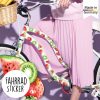 Auf dem Bild ist das Produkt: Fahrradaufkleber 48 Früchte Farbig Fahrrad Sticker Fahrraddesign Kinderfahrrad, Geschenk Geburtstag zum Preis von €16.90 abgebildet.
