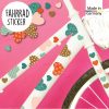 Auf dem Bild ist das Produkt: Fahrradaufkleber 64 Herzen Farbig Fahrrad Sticker Fahrraddesign Kinderfahrrad, Geburtstagsgeschenk zum Preis von €16.90 abgebildet.