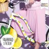 Auf dem Bild ist das Produkt: Fahrradaufkleber Zitrone Farbig Fahrrad 48 Sticker Fahrraddesign Kinderfahrrad, Geschenk zum Preis von €16.90 abgebildet.