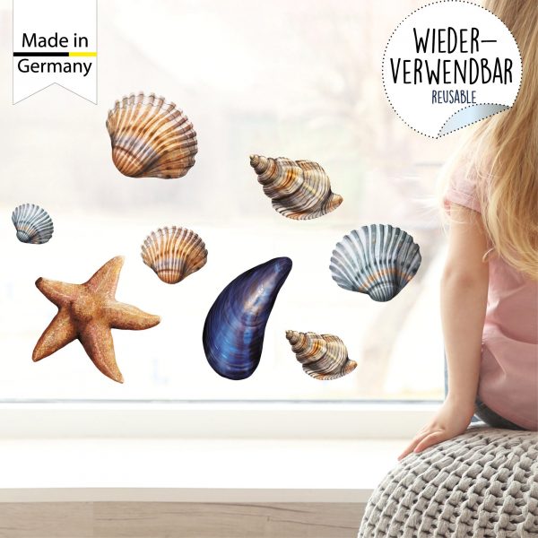 Auf dem Bild ist das Produkt: Fensterbild Frühling Strandläufer maritim Ostsee Urlaub Fensterdeko Kinderzimmer Kind Osterdeko Frühlingsdeko Vögel zum Preis von €14.9 abgebildet.