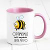 Auf dem Bild ist das Produkt: Tasse Biene Optimismus Sumsi mit Po Tasse Becher Geschenk Geburtstag zum Preis von €17.90 abgebildet.