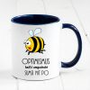 Auf dem Bild ist das Produkt: Tasse Biene Optimismus Sumsi mit Po Tasse Becher Geschenk Geburtstag zum Preis von €17.90 abgebildet.