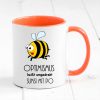 Auf dem Bild ist das Produkt: Tasse Biene Optimismus Sumsi mit Po Tasse Becher Geschenk Geburtstag zum Preis von €17.90 abgebildet.