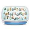 Auf dem Bild ist das Produkt: Brotdose Alphabet mit Tieren kratz- und bruchsicher Geschenk Einschulung Geburtstag zum Preis von €19.9 abgebildet.