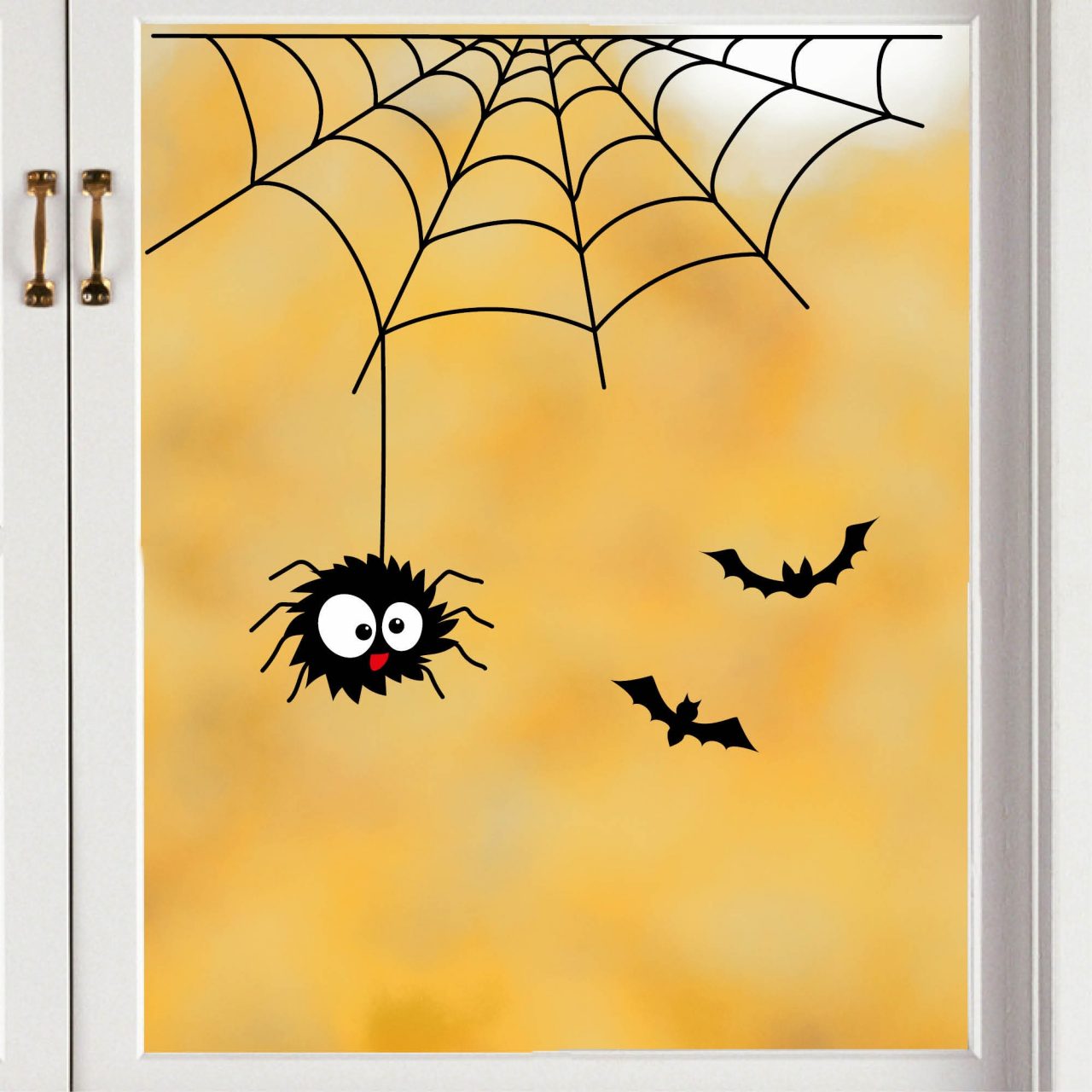 Sfoni Halloween Fensterdeko Gruselig - 80x120cm Horror Motiv Für Garten & Haus