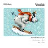 Auf dem Bild ist das Produkt: Fensterbild Weihnachten Winter Eisbär Pinguin Ski mit Schneeflocken Adventsdeko Weihnachtsdeko wiederverwendbar zum Preis von €13.90 abgebildet.