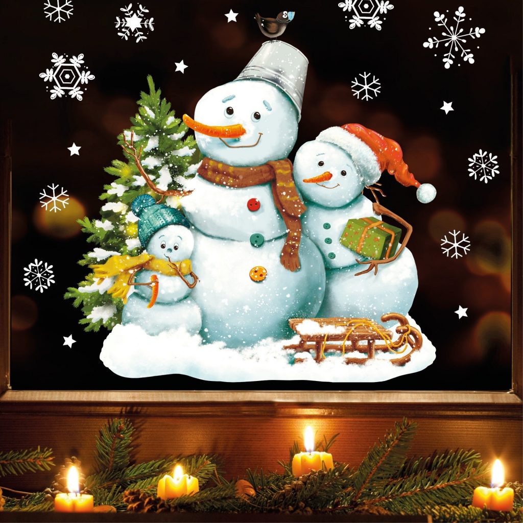 Winter-Pinnwand-Deko Set – Schneemann, Bäume & Schneeflocken Für Klassenzimmer Und Zuhause
