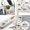 Auf dem Bild ist das Produkt: Dekosticker Aufkleber Dinosaurier Dinos Schultüte selber gestalten Einschulung Stickerbogen, Kreativität, Geschenk Geburtstag, Weihnachten zum Preis von €12.90 abgebildet.
