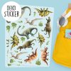Auf dem Bild ist das Produkt: Dekosticker Aufkleber Dinosaurier Dinos Schultüte selber gestalten Einschulung Stickerbogen, Kreativität, Geschenk Geburtstag, Weihnachten zum Preis von €12.90 abgebildet.