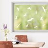 Auf dem Bild ist das Produkt: Fensteraufkleber 20 Stk. Vogelaufkleber für Fenster, Vogelschlag, Vogelschutz, Glastüren weiß wiederverwendbar zum Preis von €12.90 abgebildet.
