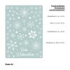 Auf dem Bild ist das Produkt: Fensterbild Weihnachten Weihnachtsbaum Schneeflocken Fensteraufkleber WIEDERVERWENDBAR zum Preis von €13.90 abgebildet.