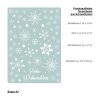 Auf dem Bild ist das Produkt: Fensterbild Weihnachten Weihnachtsbaum Schneeflocken Fensteraufkleber WIEDERVERWENDBAR zum Preis von €13.90 abgebildet.