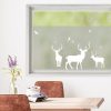 Auf dem Bild ist das Produkt: Sichtschutzfolie Hirsche Fensterfolie Fensterdeko Milchglasfolie Sichtschutz zum Preis von €24.9 abgebildet.