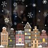 Auf dem Bild ist das Produkt: Wiederverwendbares Fensterbild Weihnachten Winterstadt Amsterdam zum Preis von €13.90 abgebildet.