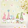 Auf dem Bild ist das Produkt: Fensterbild Frühling Ostern 5 Zwerge Schmetterlinge Fensterdeko Kinderzimmer Kind Frühlingsdeko Osterdeko für Mädchen zum Preis von €14.9 abgebildet.