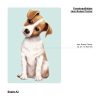 Auf dem Bild ist das Produkt: Fensterbild Hund Haustier Jack Russel Terrier, Fensterdeko Kinderzimmer Kind Osterdeko Frühlingsdeko zum Preis von €14.9 abgebildet.