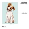 Auf dem Bild ist das Produkt: Fensterbild Hund Haustier Jack Russel Terrier, Fensterdeko Kinderzimmer Kind Osterdeko Frühlingsdeko zum Preis von €14.9 abgebildet.