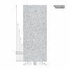 Auf dem Bild ist das Produkt: Sichtschutzfolie Fenster Küche weiße Palmenblätter Fensterfolie Fensterdeko Milchglasfolie Fensterfolie Wiederverwendbar zum Preis von €24.9 abgebildet.