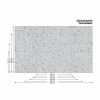 Auf dem Bild ist das Produkt: Sichtschutzfolie Fenster Küche weiße Palmenblätter Fensterfolie Fensterdeko Milchglasfolie Fensterfolie Wiederverwendbar zum Preis von €24.9 abgebildet.