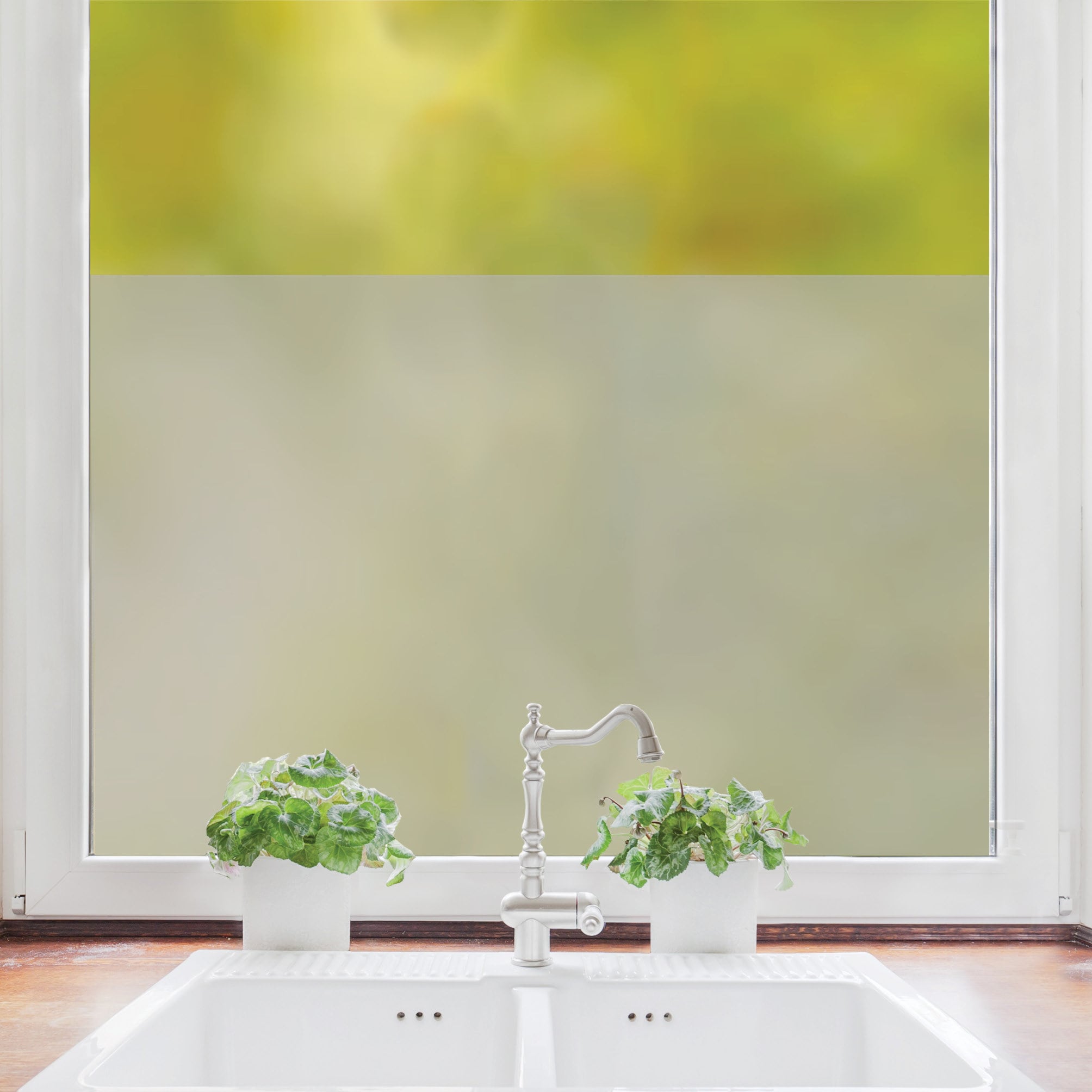 Sichtschutzfolie ohne Motiv Fensterfolie Fensterdeko Milchglasfolie Sichtschutz innen