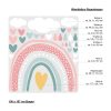 Auf dem Bild ist das Produkt: Wandtattoo Loft Regenbogen Sticker Herzen Wolken Tropfen Deko Kinderzimmer Mädchen Junge Pastellfarben Wandaufkleber zum Preis von €29.9 abgebildet.