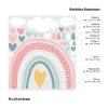 Auf dem Bild ist das Produkt: Wandtattoo Loft Regenbogen Sticker Herzen Wolken Tropfen Deko Kinderzimmer Mädchen Junge Pastellfarben Wandaufkleber zum Preis von €29.9 abgebildet.