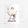 Auf dem Bild ist das Produkt: Kindertasse aus Kunststoff Tiere mit Anfangsbuchstaben und Wunschnamen, Schulkind Einschulung Geschenk Schulkind, Schulanfang zum Preis von €16.9 abgebildet.