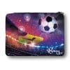 Auf dem Bild ist das Produkt: Gefüllte Federtasche Federmäppchen Fußball personalisiert Wunschname Schulanfang Schule Einschulungsgeschenk zum Preis von €29.9 abgebildet.