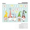 Auf dem Bild ist das Produkt: Fensterbild Frühling Ostern 5 Zwerge Schmetterlinge Fensterdeko Kinderzimmer Kind Frühlingsdeko Osterdeko zum Preis von €14.9 abgebildet.
