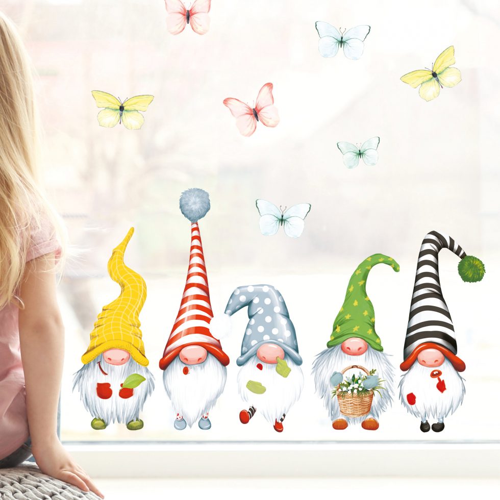 Wandtattoo Loft Fensterbild Baumaschinen - A2 Bogen Für Kinderzimmer