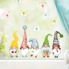 Auf dem Bild ist das Produkt: Fensterbild Frühling Ostern 5 Zwerge Schmetterlinge Fensterdeko Kinderzimmer Kind Frühlingsdeko Osterdeko zum Preis von €14.9 abgebildet.