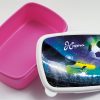 Auf dem Bild ist das Produkt: Brotdose Fußball Fußballer blau personalisiert mit Wunschnamen Schule Geschenk Einschulung, Geschenk Geburtstag, Einschulungsgeschenk zum Preis von €19.9 abgebildet.