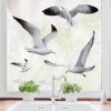 Auf dem Bild ist das Produkt: Fensterbild Frühling Möwen Möwe fliegend maritim Ostsee Urlaub Fensterdeko Kinderzimmer Kind Osterdeko Frühlingsdeko Vögel zum Preis von €13.90 abgebildet.