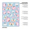 Auf dem Bild ist das Produkt: Fensterbild Frühling Ostern 25 bunte wiederverwendbare Schmetterlinge im Set Fensterdeko Kinderzimmer Kind, Frühlingsdeko zum Preis von €13.90 abgebildet.
