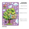 Auf dem Bild ist das Produkt: Fensterbild Frühling Ostern Baumhaus Eule Fuchs Schmetterlinge Fensterdeko Kinderzimmer Kind zum Preis von €14.9 abgebildet.