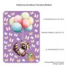 Auf dem Bild ist das Produkt: Fensterbild Frühling Ostern Waschbär Luftballons Schmetterlinge Fensterdeko Kinderzimmer Kind, Frühlingsdeko, Osterdeko zum Preis von €14.9 abgebildet.