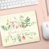 Auf dem Bild ist das Produkt: Mauspad Mousepad floral Wildblumen, personalisiertes Geschenk Geburtstag Büro zum Preis von €14.9 abgebildet.