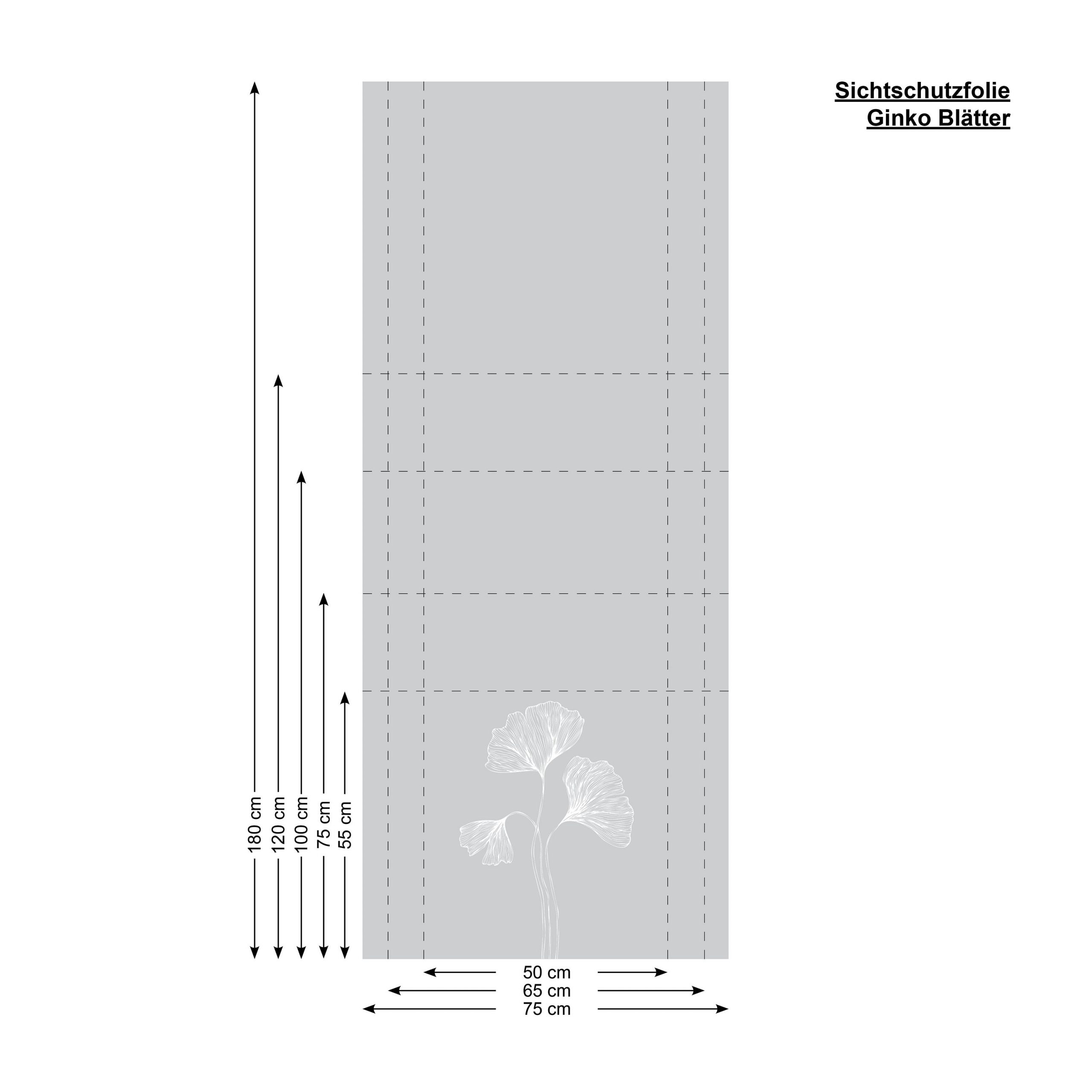 Sichtschutzfolie mit Dreieckmuster von KLEBEHELD®.DE